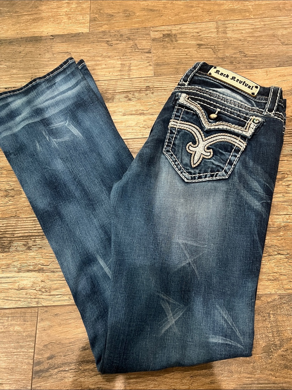 Rock Revival Women’s Dark Blue Stretch Jeans